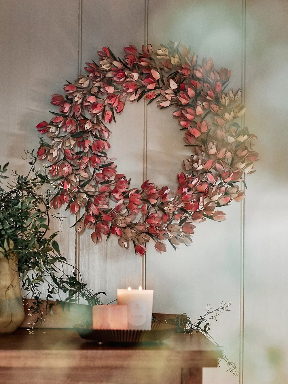 TERRAIN Iron Tulip Wreath